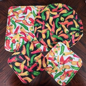 Handmade Table Hotpads & Potholders set.